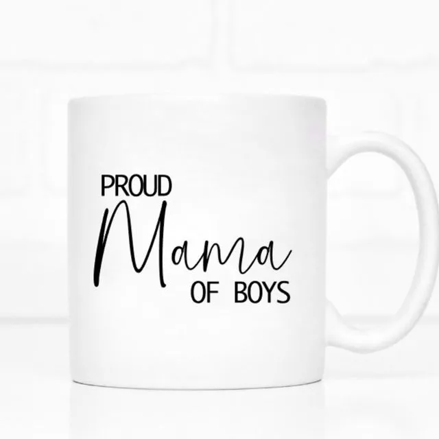 Proud Mama of Boys Mug