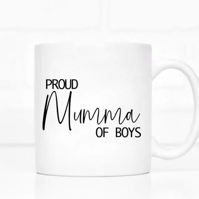 Proud Mumma of Boys Mug
