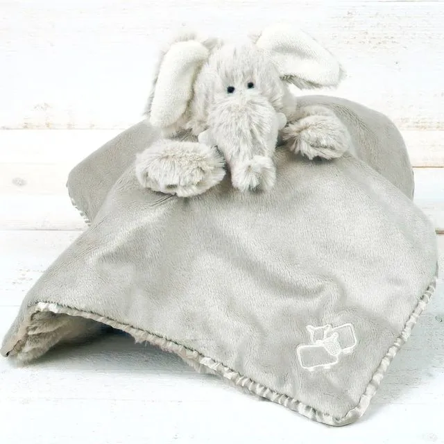 Elephant Finger Puppet Baby Soother - 29 x 29cm
