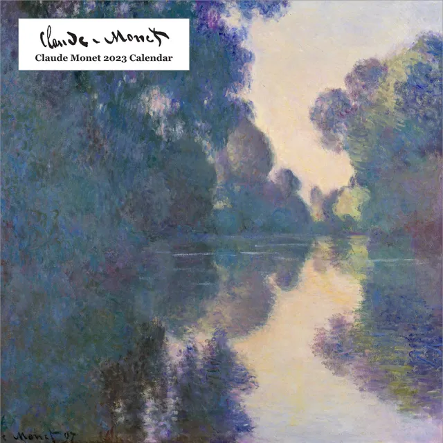 Claude Monet Square Calendar 2023