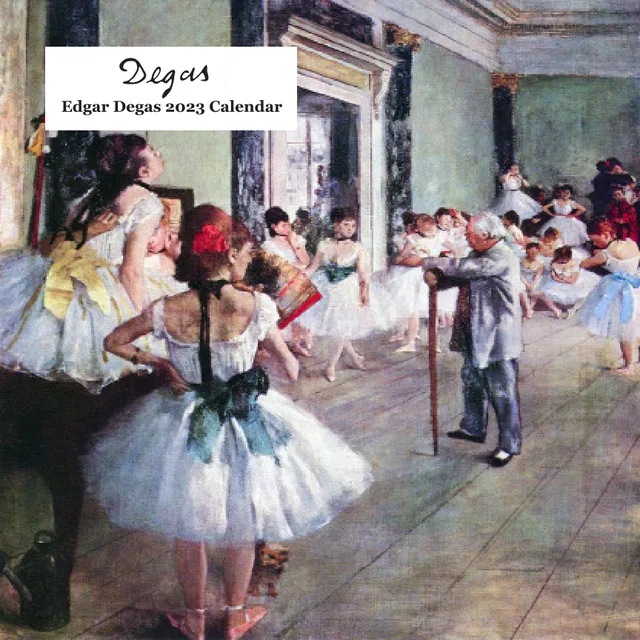 Edgar Degas Square Calendar 2023