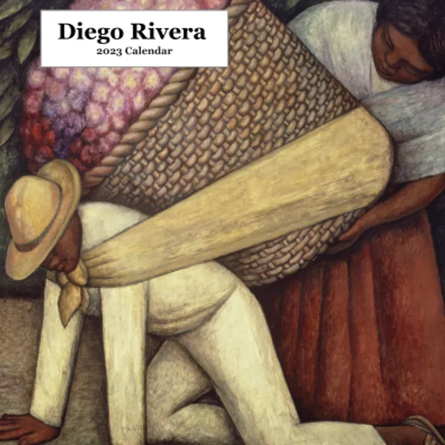 Diego Rivera Desk Calendar 2023