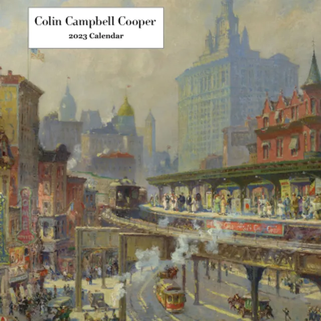 Colin Campbell Cooper Desk Calendar 2023