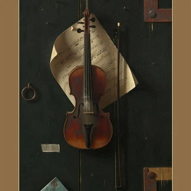 The Old Violin,1886
