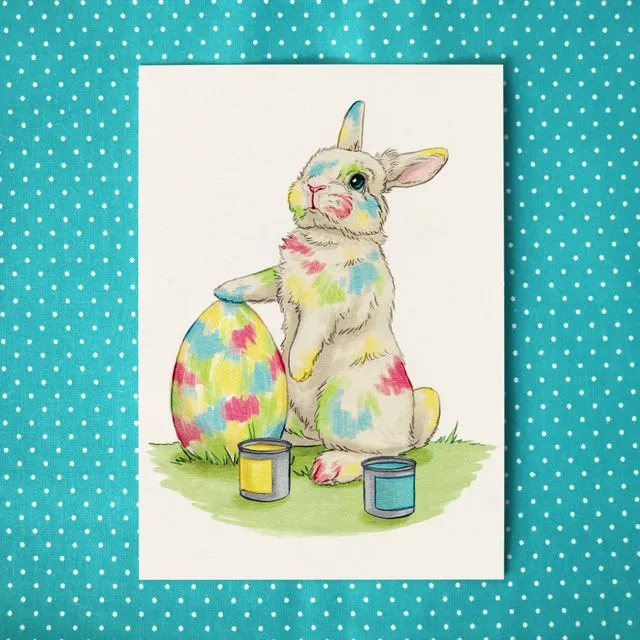 Postcard "Easter bunny"