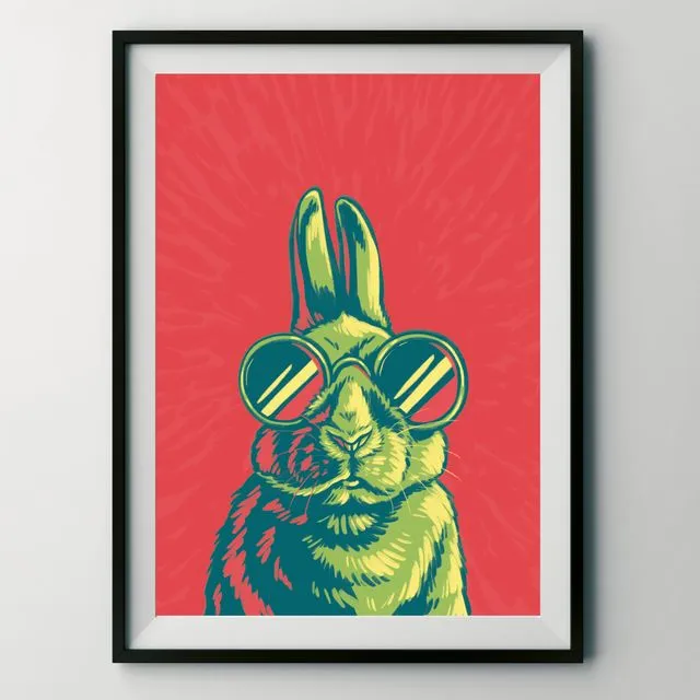 Artprint "Popart Bunny"