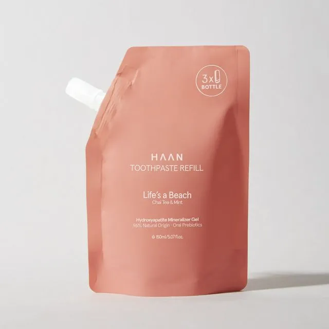 HAAN Toothpaste Refill Pouch - Life's a Beach
