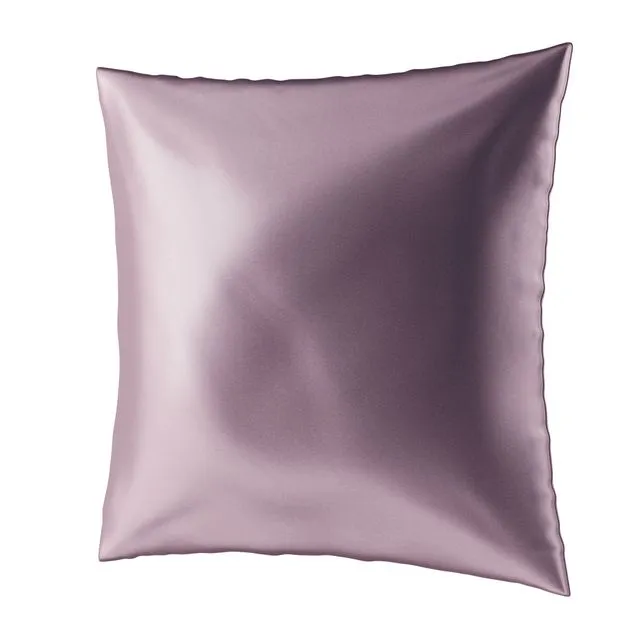 BEAUTY SLEEP L Silk zippered pillowcase (80x80) - purple