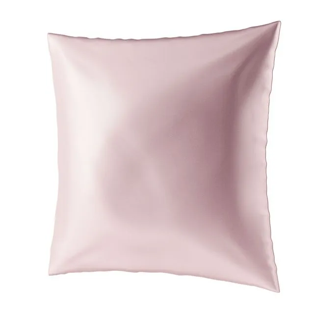 BEAUTY SLEEP L Silk zippered pillowcase (80x80) - pink