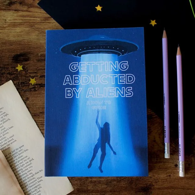 Alien Abduction, How to Guide, A5 Slim Paperback Notebook