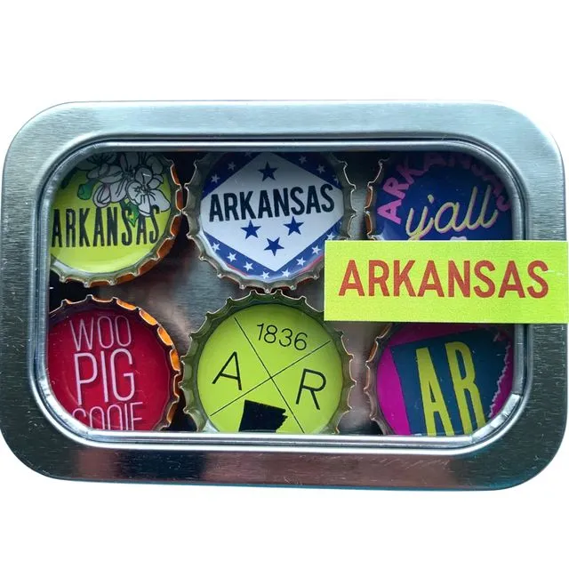 Arkansas Magnet Set