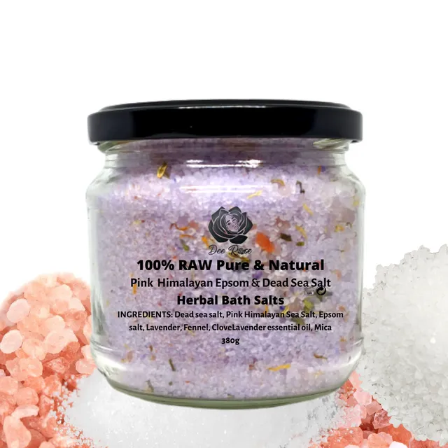 Lavender Bath Salts (380g)