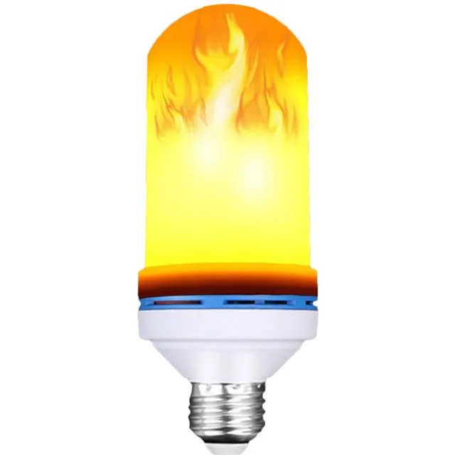 FLAME LED lamp with flame effect E27 - white