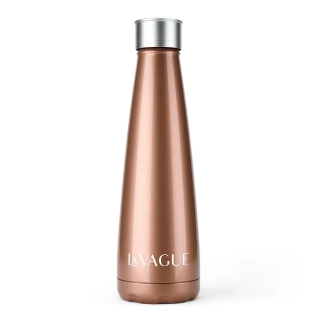 GRAVITY Double-Walled Insulated Bottle - rosegold