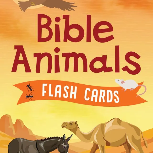 92744 Bible Animals Flash Cards