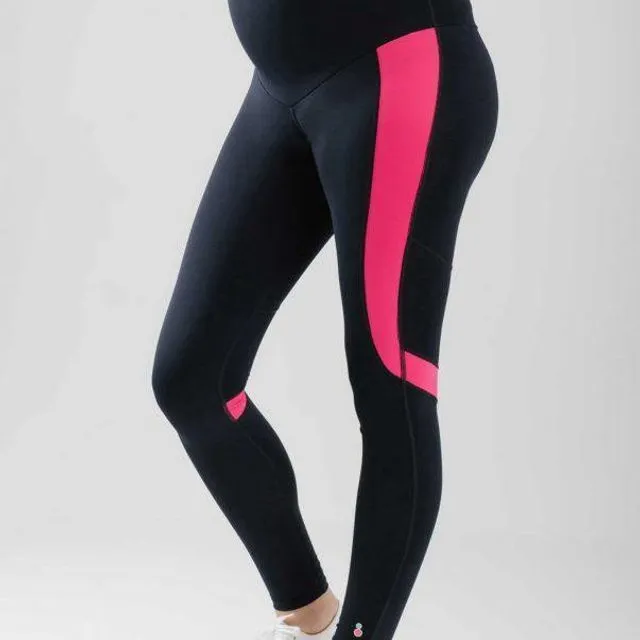 Ultimate High Impact Maternity Workout Leggings - Pink