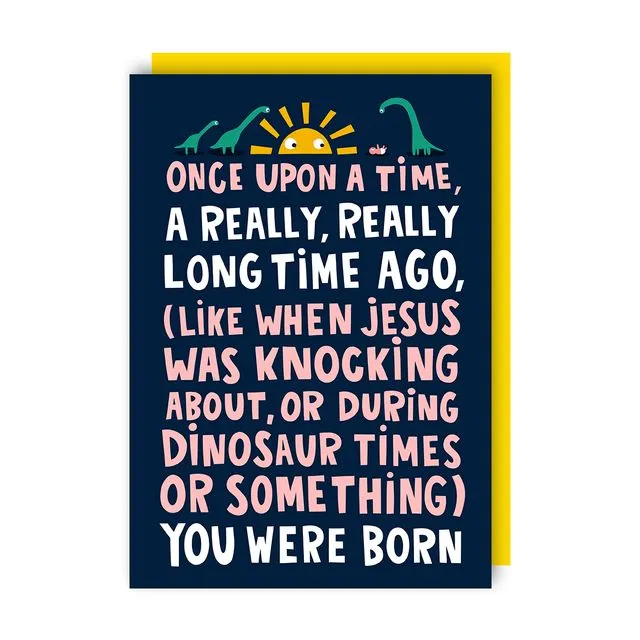 Jesus Birthday Card pack of 6