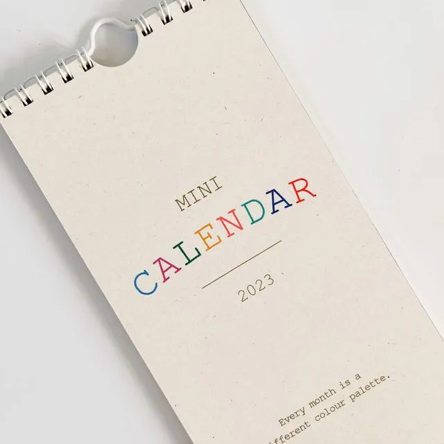 2023 Mini Wall Calendar