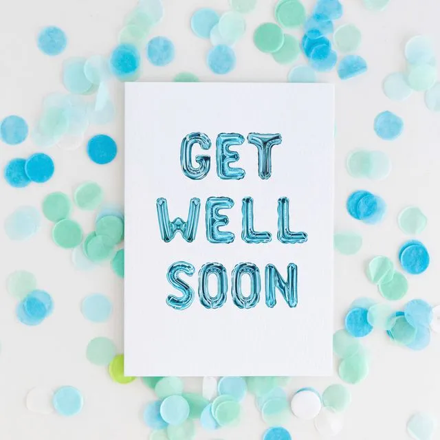 Get Well Soon Greetings Card