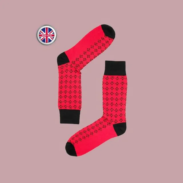 Prestige Officially Licensed Red Arrows Socks - Silhouette Red