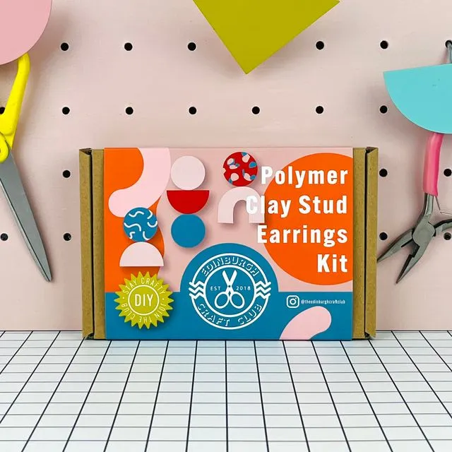 Polymer Clay Earring Craft Kit