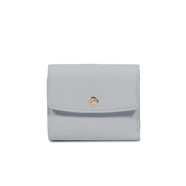 Audrey Small Flap Wallet Baby Blue