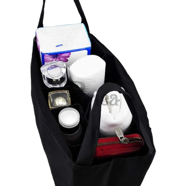 Baby Organiser For Bottles and Nappies - Black
