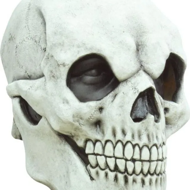 Headmask for Halloween Scary, Headmask - Skull White 2