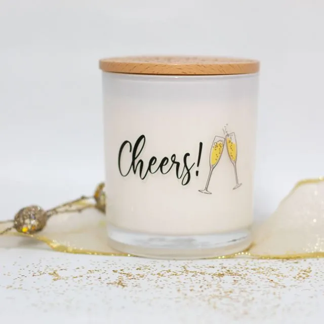 Champagne Cheers Soy Candle