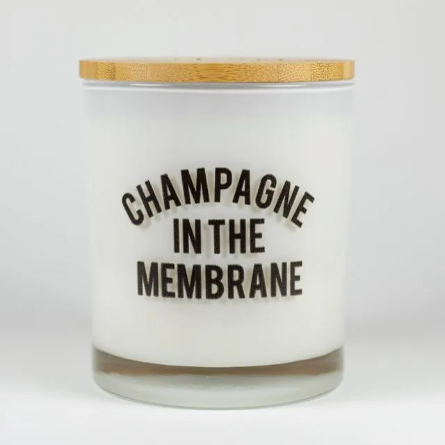 Champagne in the Membrane Soy Candle