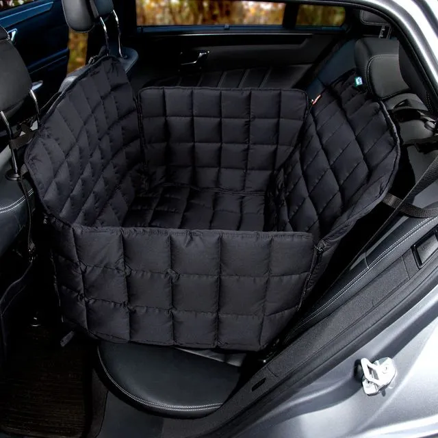 Back Seat Cover – 2 seats black