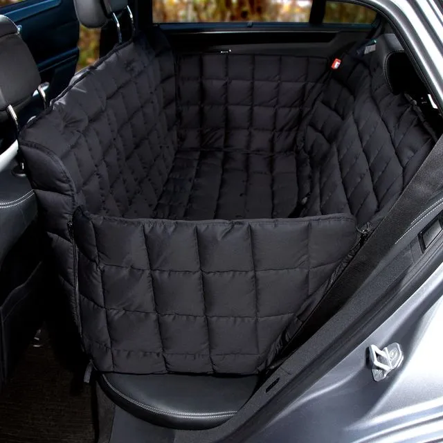 Back Seat Cover – 3 seats black