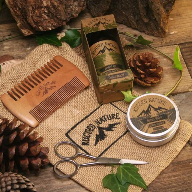 Rugged Nature 100% Natural Beard Kit