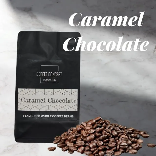 250G/500G Caramel Chocolate Flavoured Ground Coffee