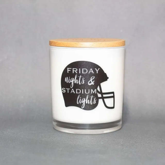 Friday Nights & Stadium Lights Soy Candle