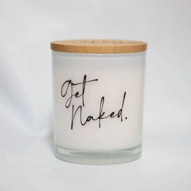 Get Naked Soy Candle