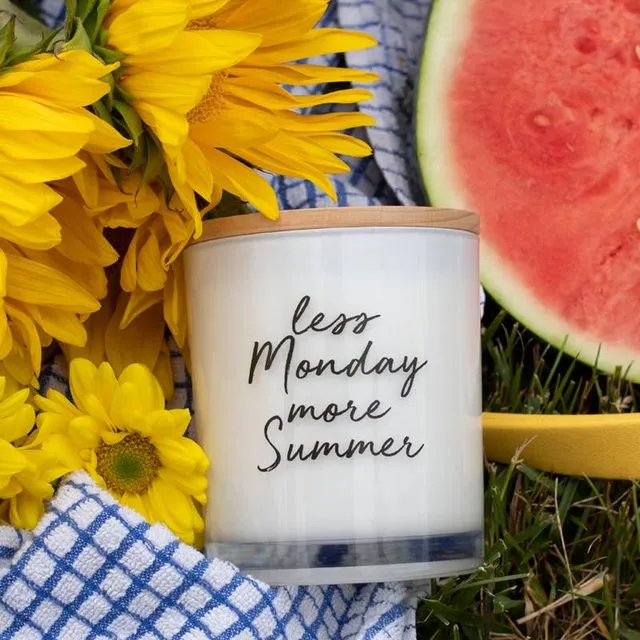 Less Monday, More Summer Soy Candle