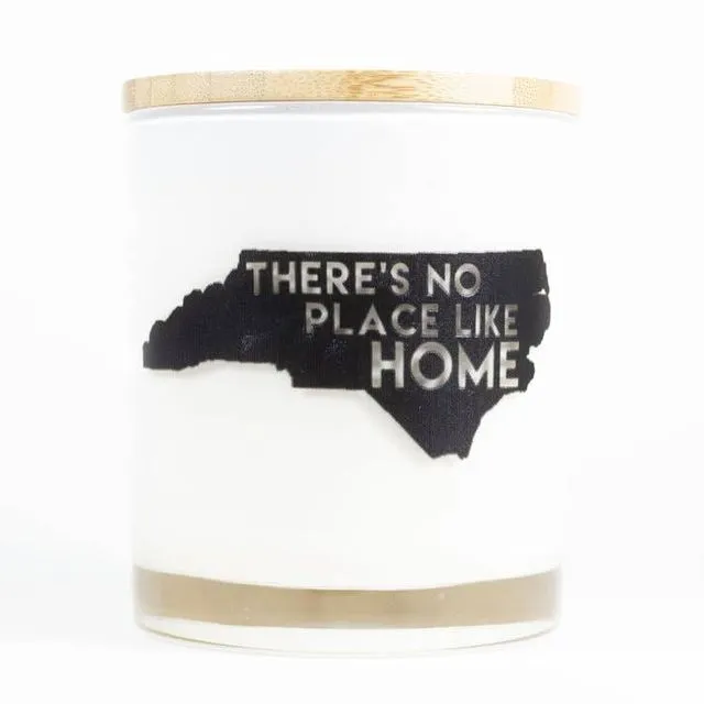 North Carolina No Place Like Home State Soy Candle