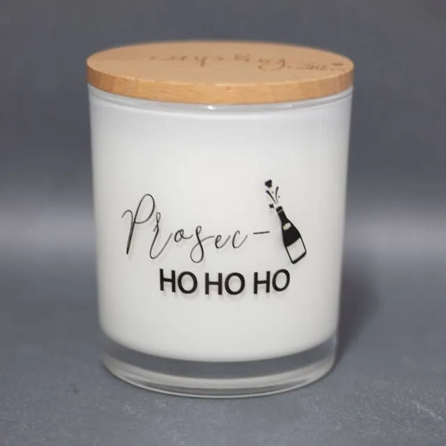 Prosec- HO HO HO Soy Candle