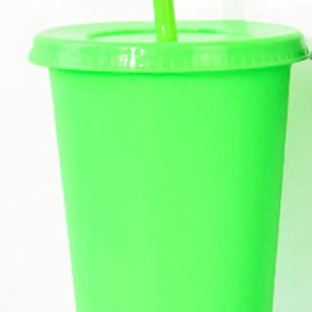 24oz Green Cold Cups