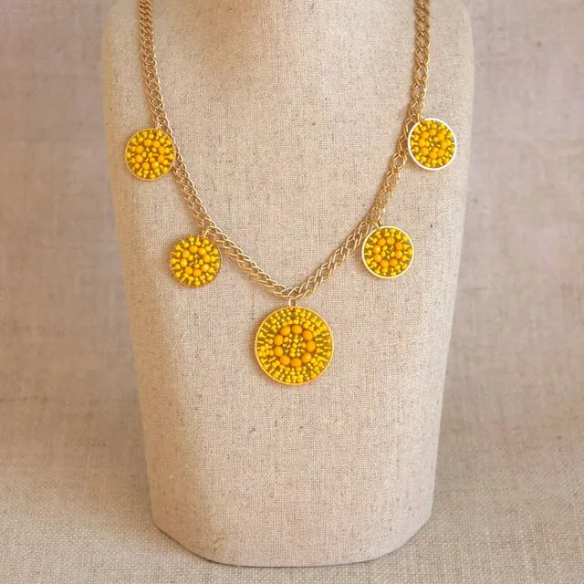 Brava - Necklace - Yellow