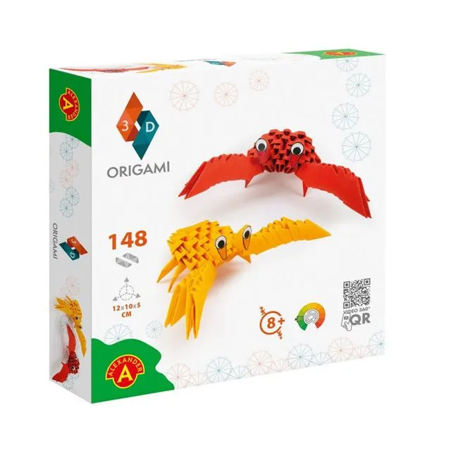 3D Origami Crabs