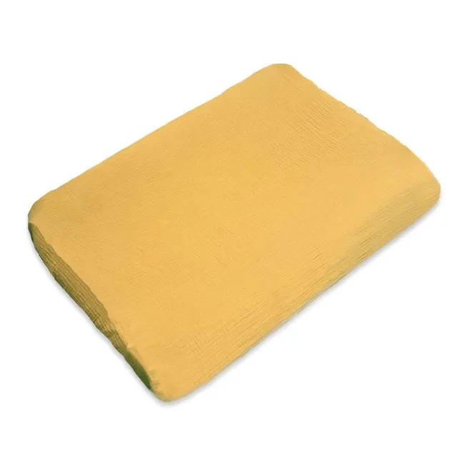 Changing Mat Cover in Organic Cotton - Honey