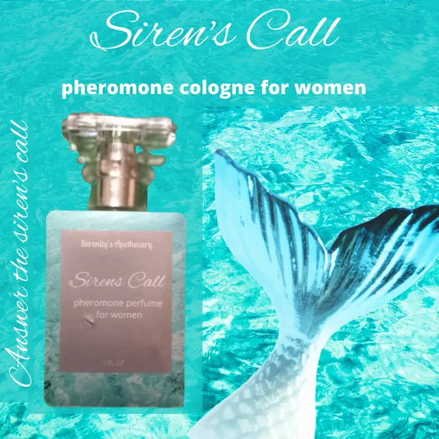 Siren's Call pheromone perfume for women1 oz glass bottle