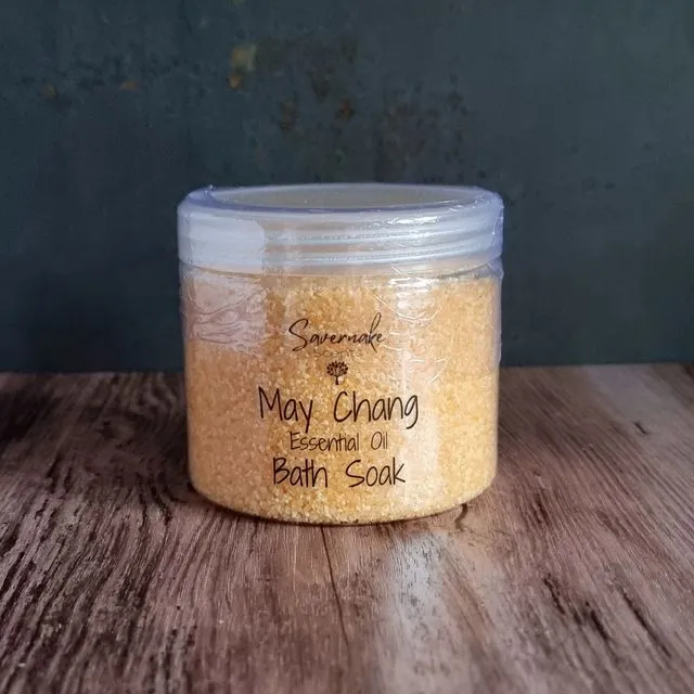 Foaming Bath Salts - May Chang essential oil