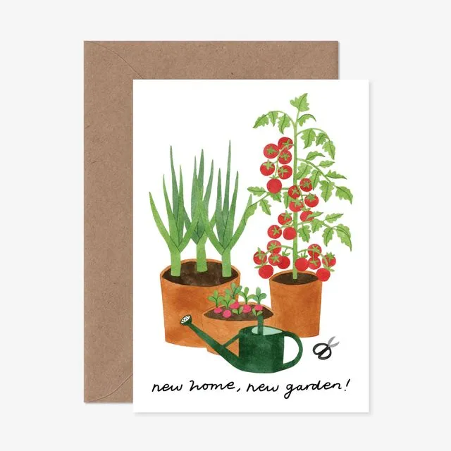 New Home New Garden Card