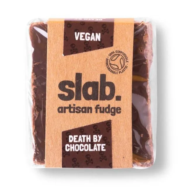Death By Chocolate Fudge Slab - Vegan