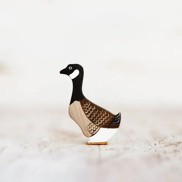 Wooden Canadian Goose Toy
