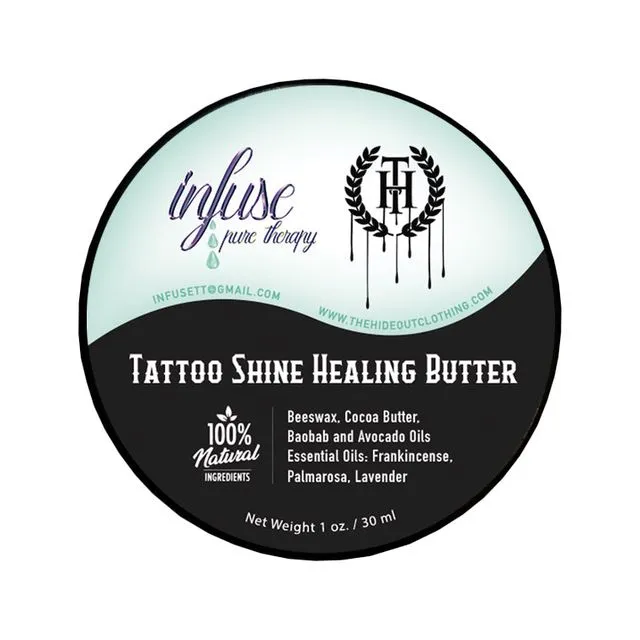 Tattoo Shine Healing Butter, 1 oz. / 30 ml