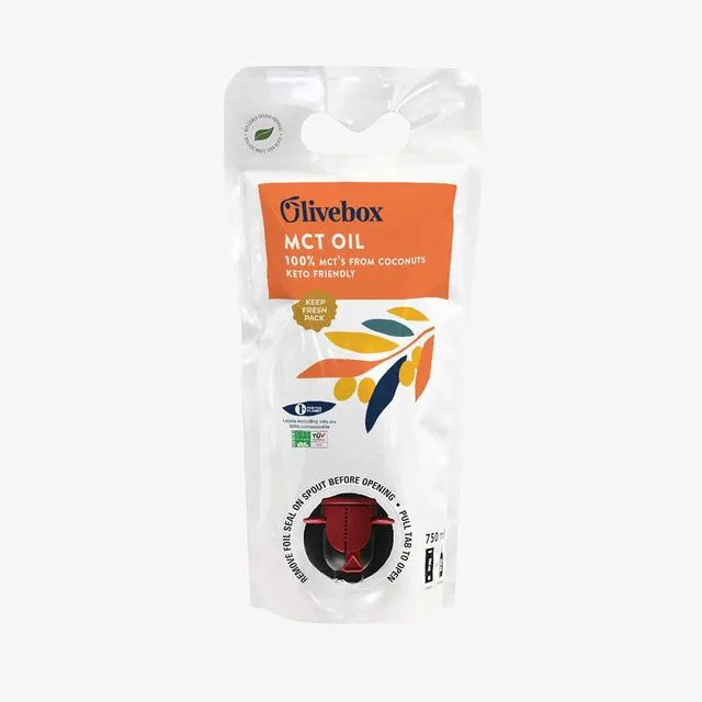 OLIVEBOX MCT Oil (From Coconuts) | 750ml keep-fresh